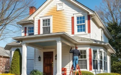 How Exterior Painting Helps Prevent Wood Rot and Moisture Damage