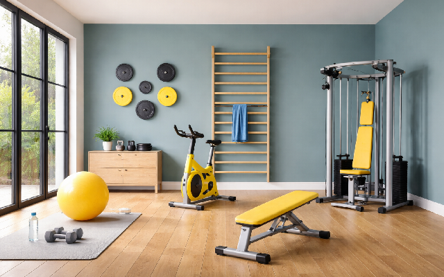 Interior Gym Painting