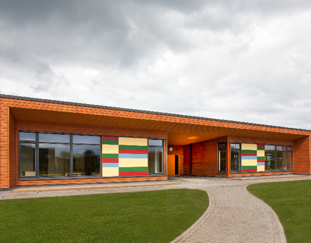 Exterior Educational Facility Painting